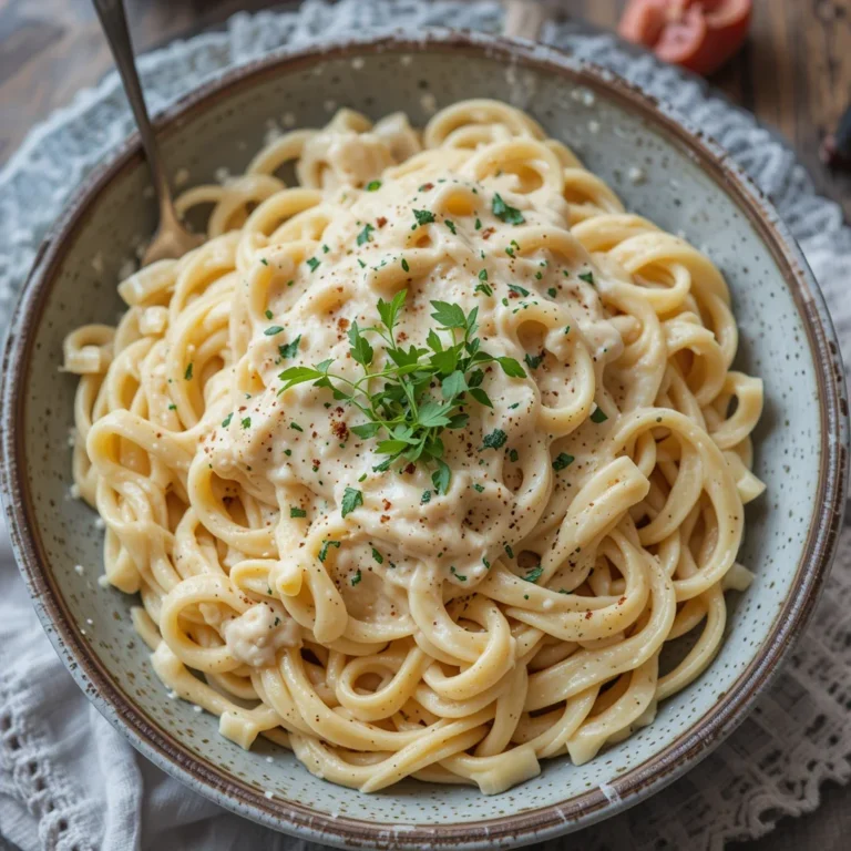 Creamy Fettuccine Alfredo