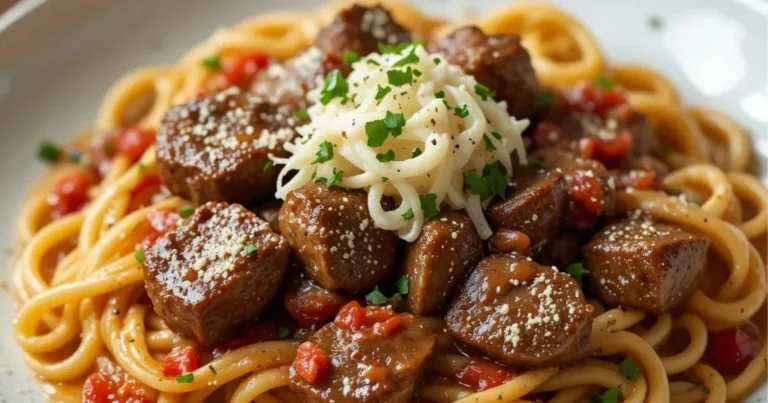 steak pasta
