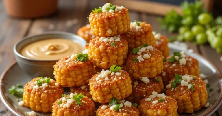 Spicy Mexican Corn Bites