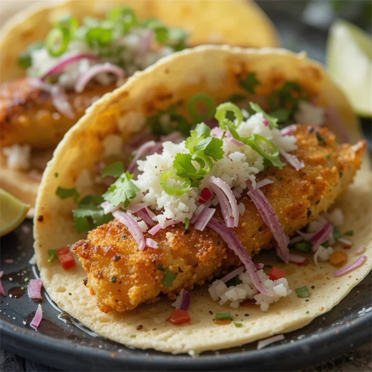 Crispy Fish Tacos Recipe