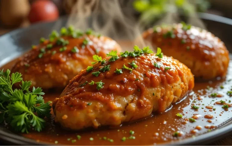 Chicken Breast With Gravy