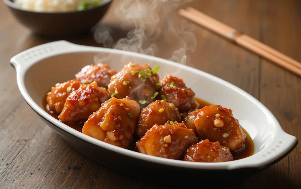 chicken chinese crispy Honey Garlic