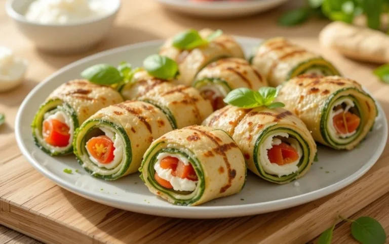 Grilled Zucchini Rollups