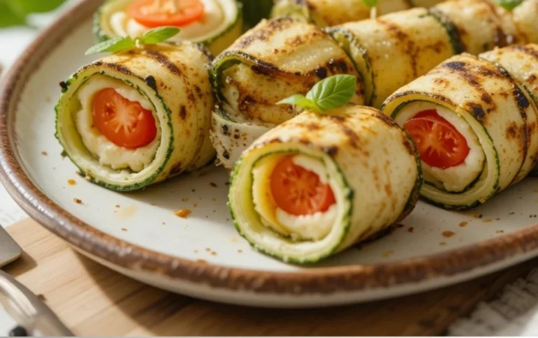 Grilled Zucchini Rollups