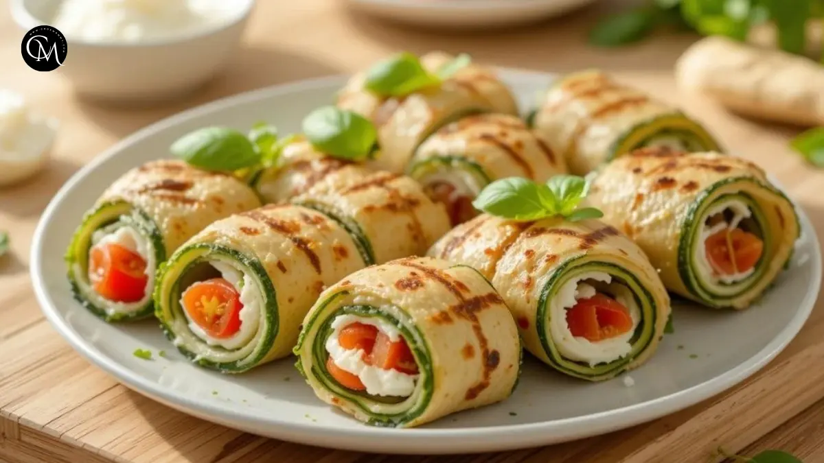 Grilled Zucchini Rollups