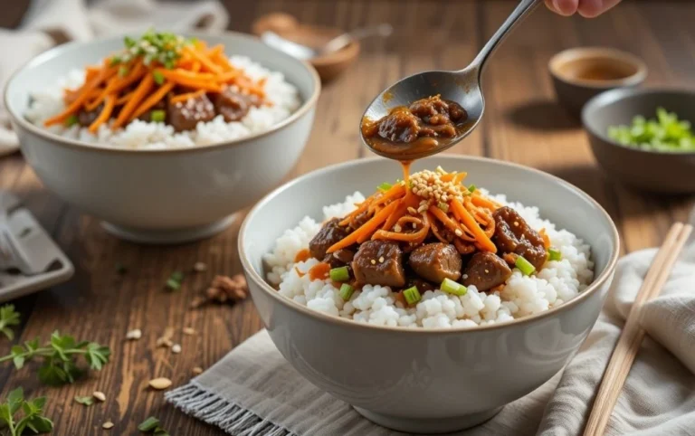 Korean Ground Beef Bowl