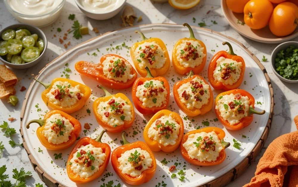 Pepper Appetizers Stuffed