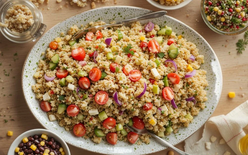 Salad quinoa light