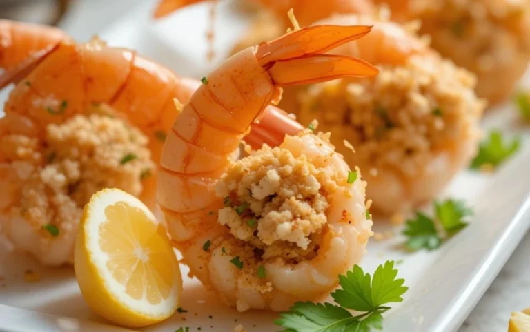 Shrimp Stuffed With Crabmeat