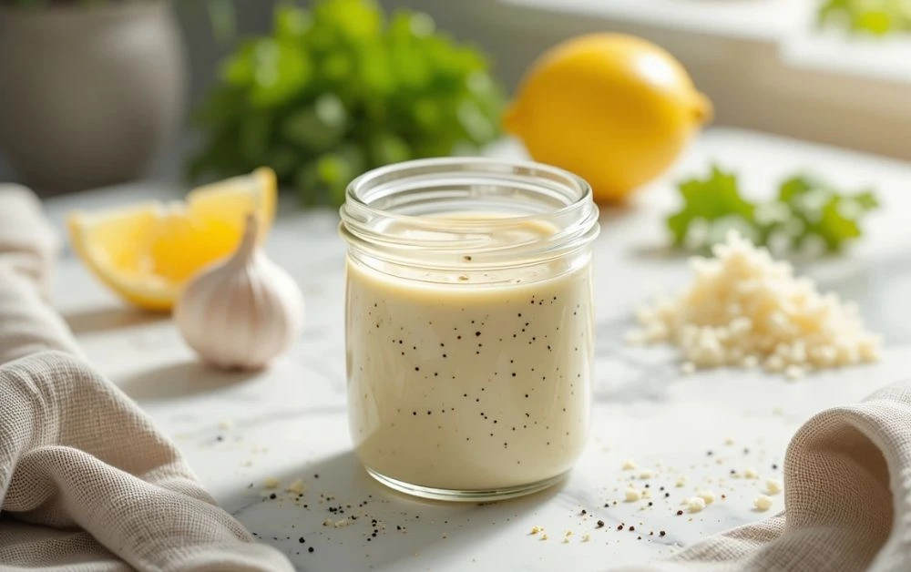homemade caesar dressing
