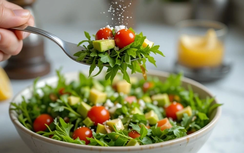 light arugula salad