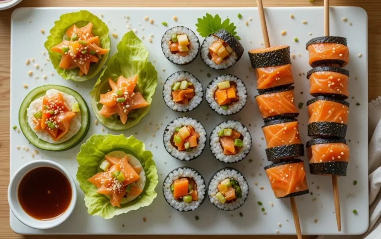 salmon Healthy Asian Appetizers
