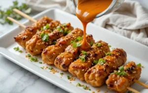 Bang Bang Chicken Skewers