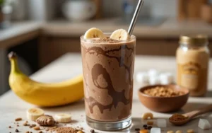 chocolate banana smoothie