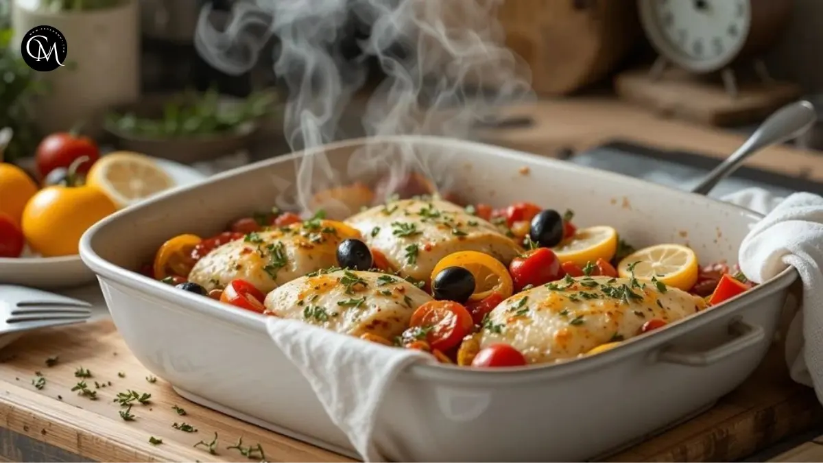 Mediterranean Baked Fish