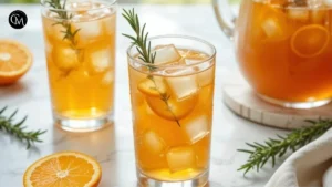 Orange Rosemary Iced Tea