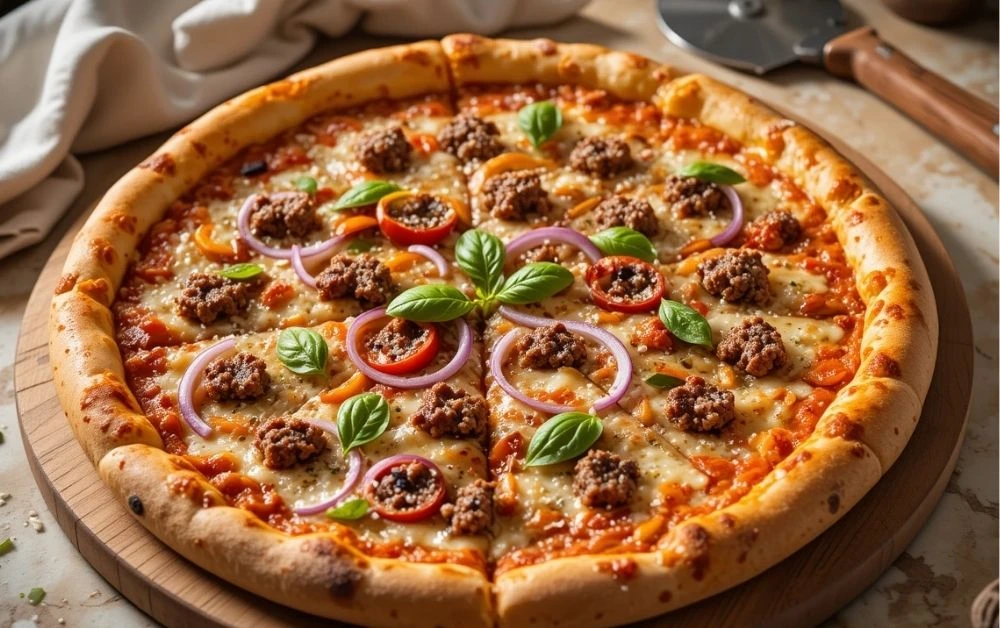 Sausage Pizza