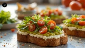 Avocado Goat Cheese Toast
