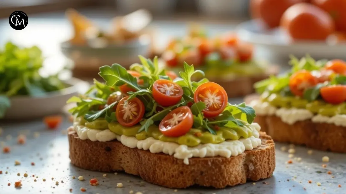 Avocado Goat Cheese Toast