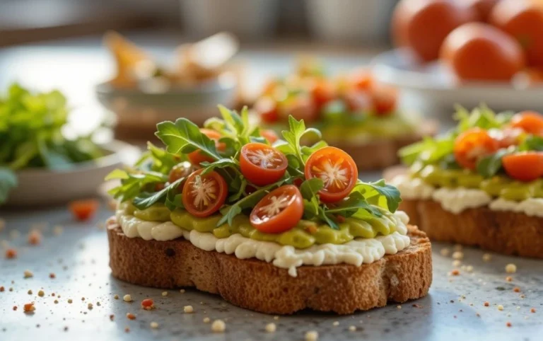Avocado Goat Cheese Toast