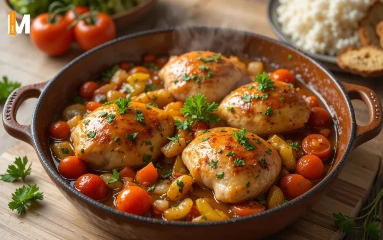 Chicken Basquaise