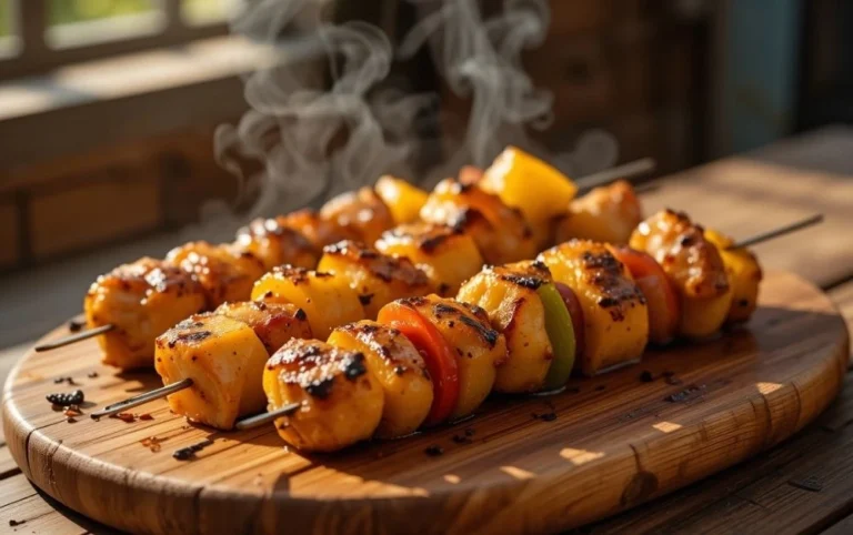 Pineapple Chicken Kabobs