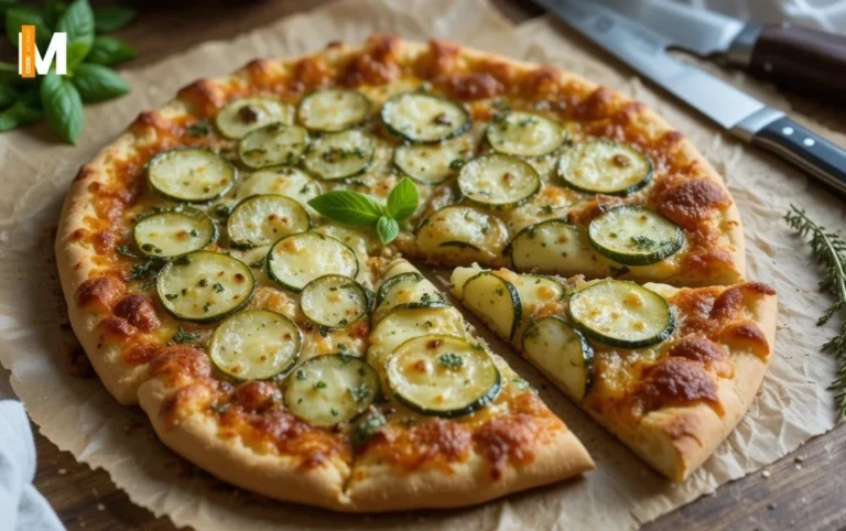Pizza zucchini