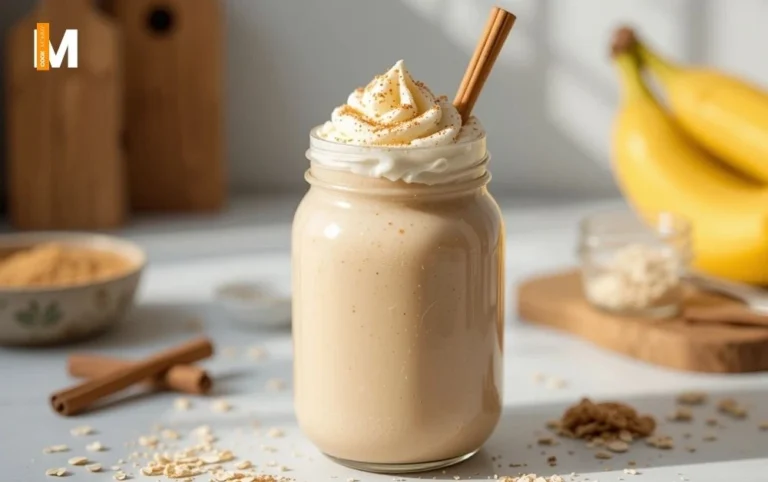 Cinnamon Roll Protein Shake