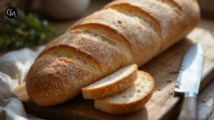 Homemade Crusty Baguette