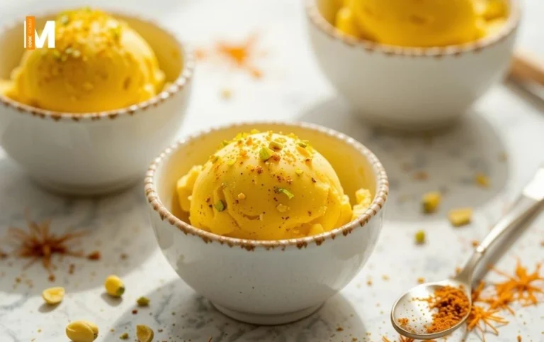 Saffron Ice Cream