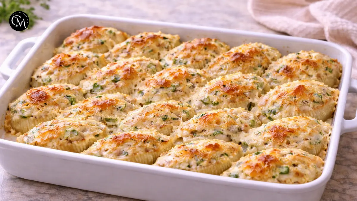 Alfredo Stuffed Shells