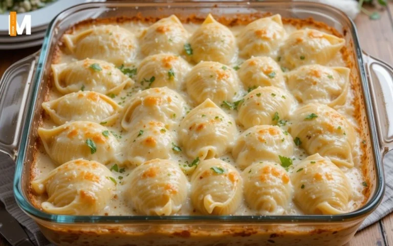 Alfredo Stuffed Shells