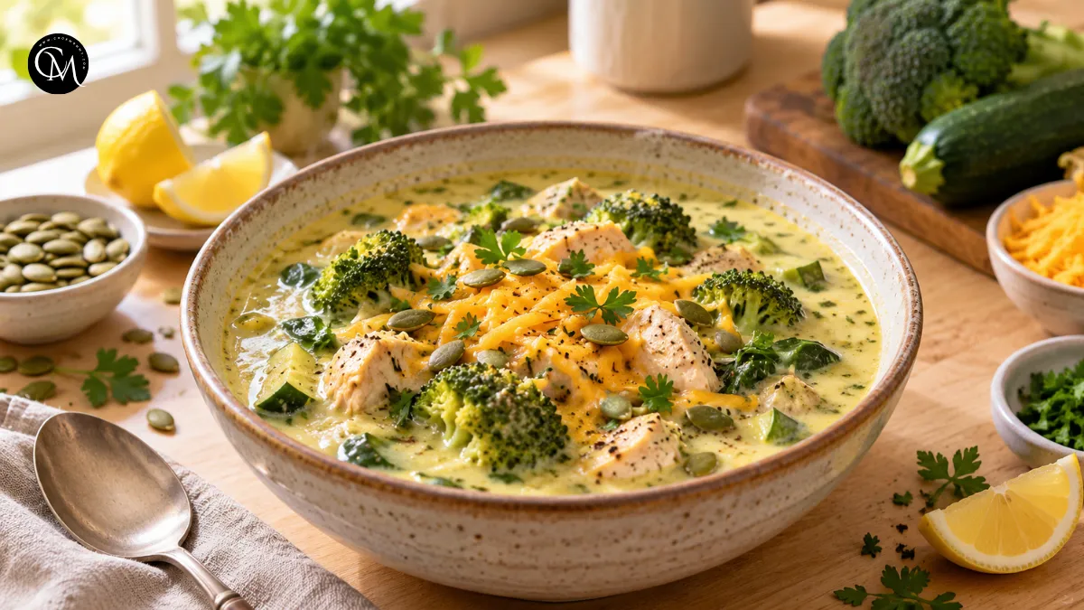 High Protein Broccoli Soup