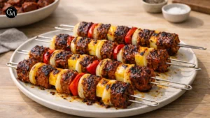 skewers beef cheese