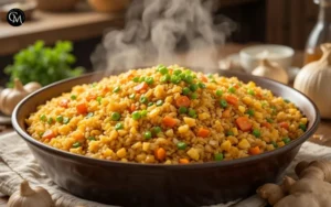 Fried rice with vegetables