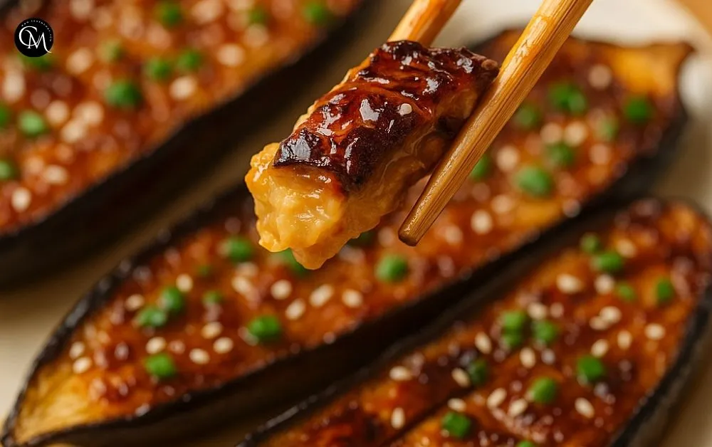 Roasted Eggplant with Miso