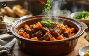Slow Cooker Beef & Carrots