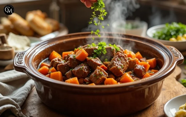 Slow Cooker Beef & Carrots