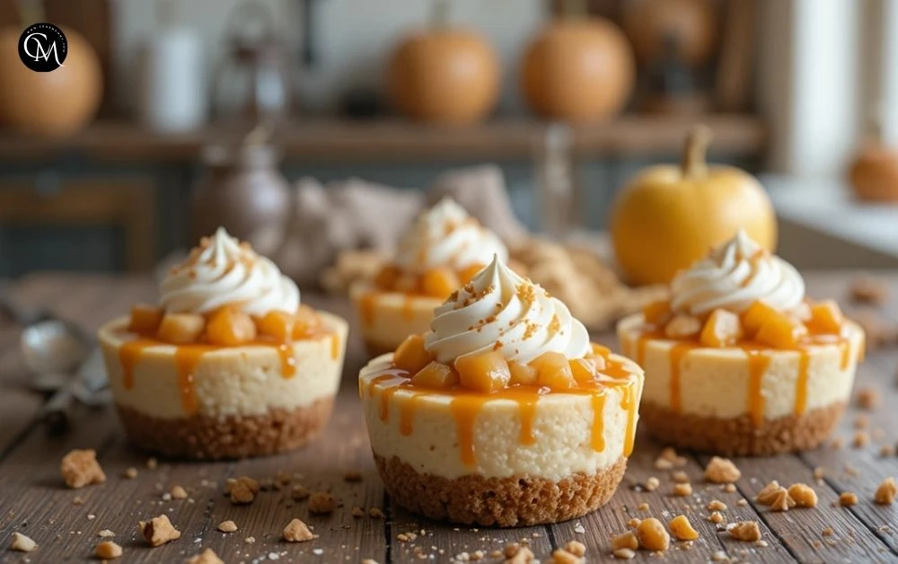 caramel apple cheesecake
