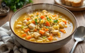 creamy chicken orzo soup