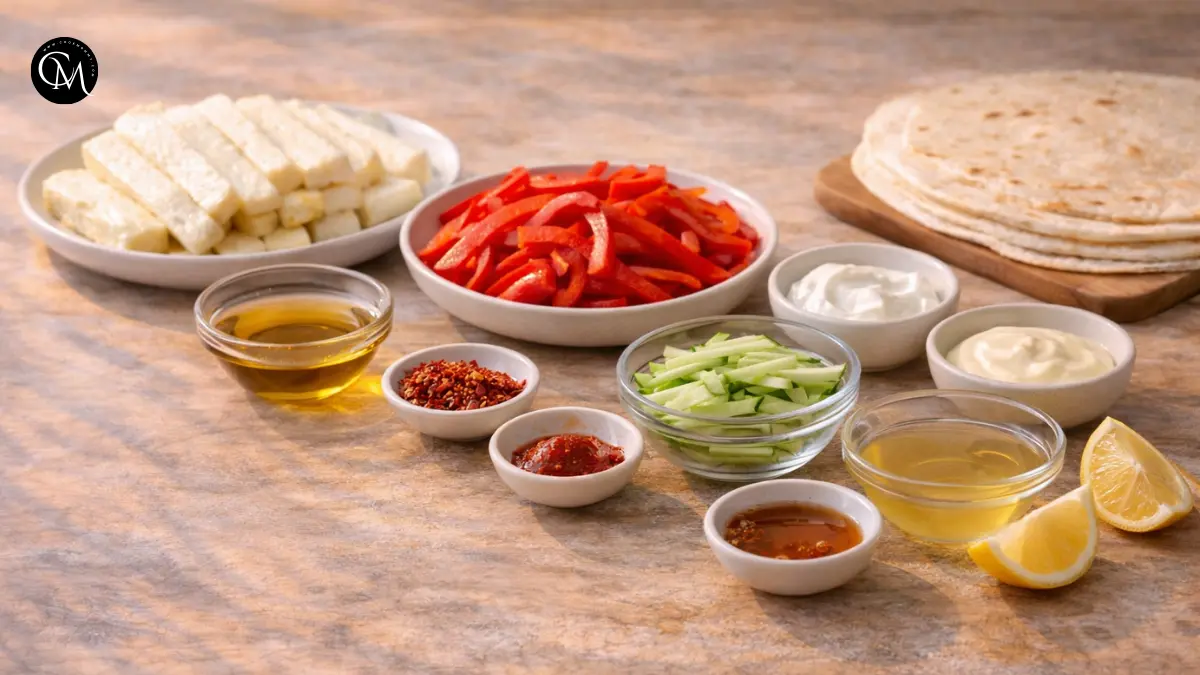 Chili Halloumi Wraps