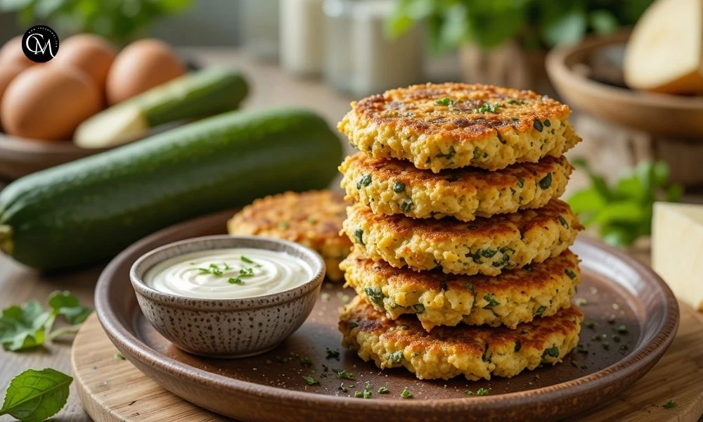 Crispy Zucchini Fritters