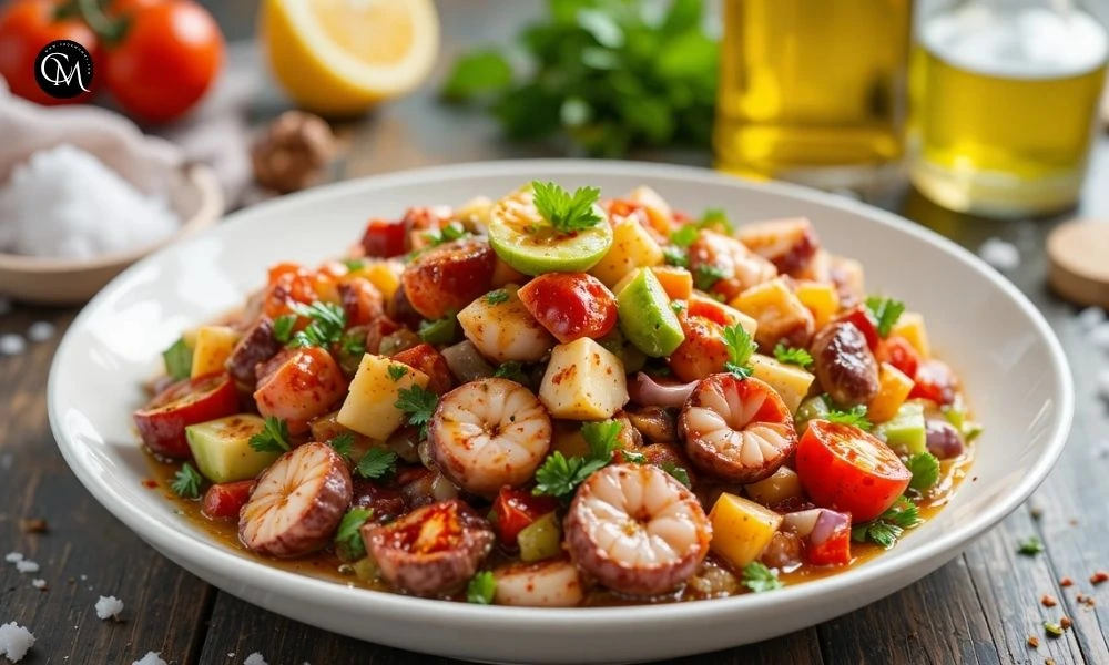 Octopus Salad Spanish