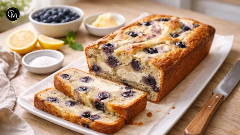 blueberry cream cheese loaf