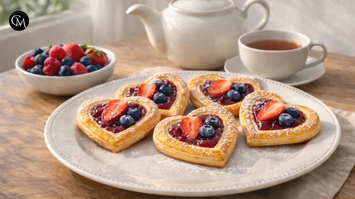 Cream Cheese Heart Danishes