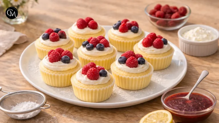 Mini Japanese Cheesecakes