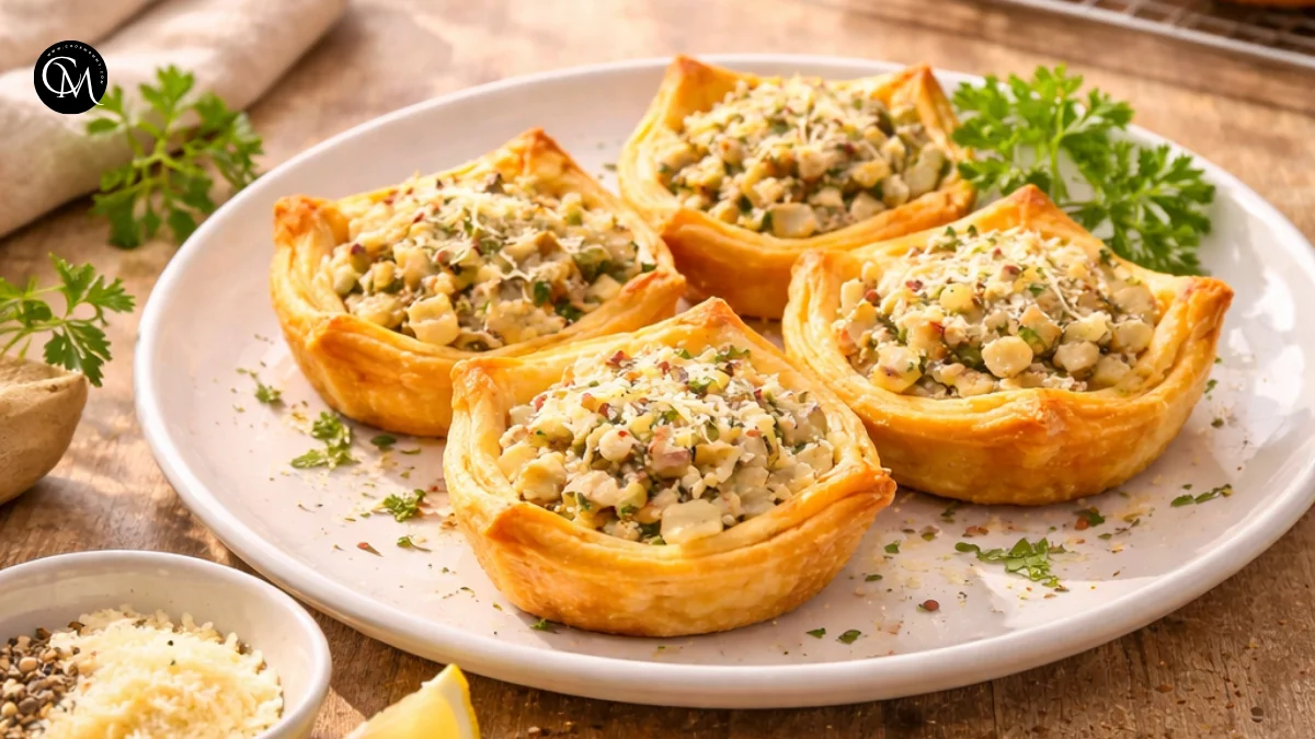 Potato and Mushroom Tarts