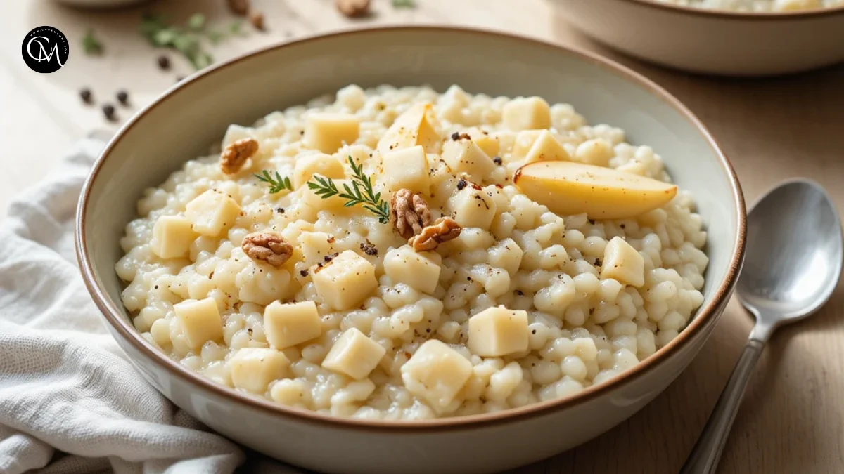 Pear Risotto with Gorgonzola