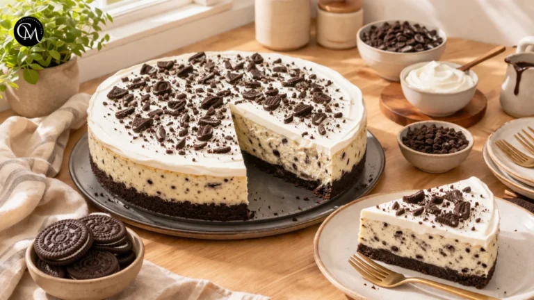 Protein Oreo cheesecake