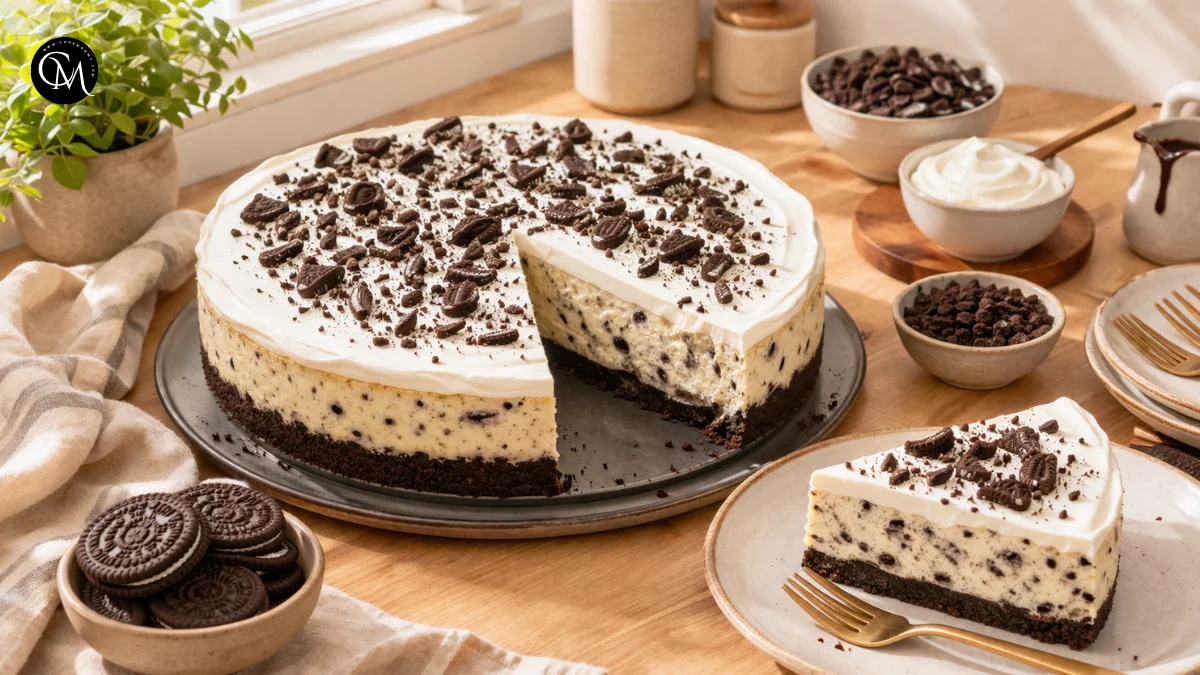 Protein Oreo cheesecake